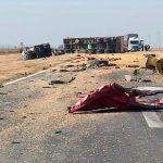 CHOQUE FRONTAL EN RUTA 7: DOS CHOFERES FALLECIDOS