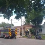 INTERVENCIÓN DE BOMBEROS POR ACCIDENTE EN VIVIENDA DE COLÓN: UNA VEZ MÁS, ACTUARON RÁPIDAMENTE