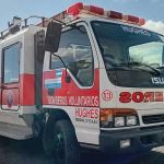 SALIDA DE BOMBEROS POR PRINCIPIO DE INCENDIO EN HUGHES