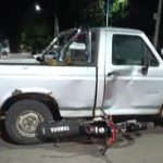 UNO MAS Y VAN… ACCIDENTE ENTRE CAMIONETA Y MOTO EN 50 Y 16