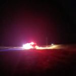 VUELCO DE MADRUGADA EN LA RUTA 50 ENTRE COLÓN Y FERRE