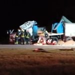 RUTA 90: UN CICLISTA FALLECIDO TRAS UN VIOLENTO CHOQUE ENTRE DOS CAMIONES