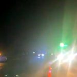 OTRO VUELCO EN RUTA 8: ESTA VEZ FUE EN JURISDICCIÓN DE COLON Y EL CONDUCTOR TERMINÓ HOSPITALIZADO