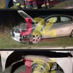 MILAGRO EN LA RUTA 46: UNA RUEDA DE CAMIÓN SE DESPRENDIÓ E IMPACTÓ CONTRA UN AUTO CON VECINOS DE BRAGADO